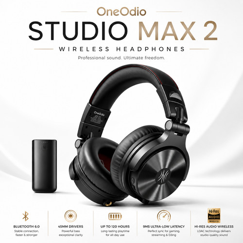 Oneodio studio max - 2, dj