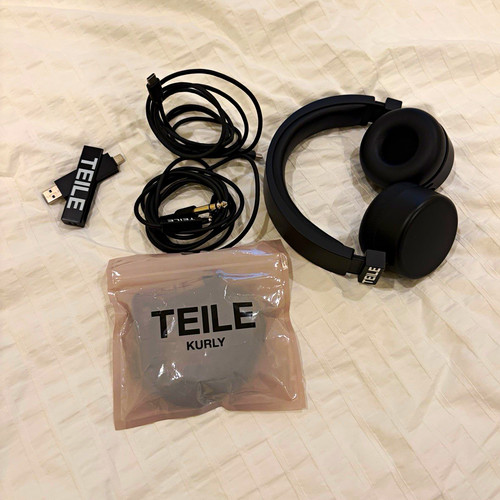 Teil cuffie cavo kurly - dj,