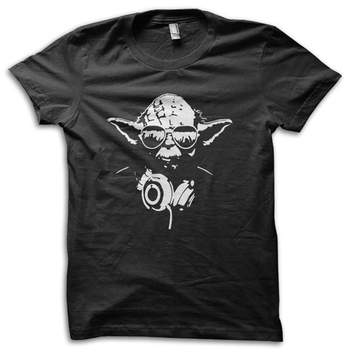 Maglietta yoda cuffie - maglietta,