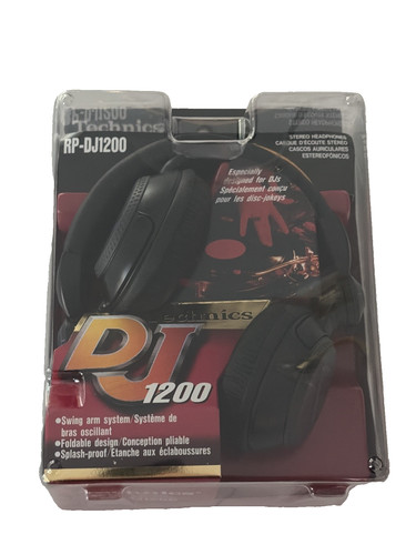 Technics dj1200e cuffie - technics, rp-dj1200e-k